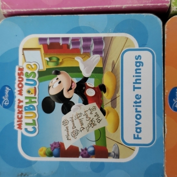 DISNEY Mickey Mouse Clubhouse Chubby First Baby Learning Book Set VGUC - Picture 4 of 16